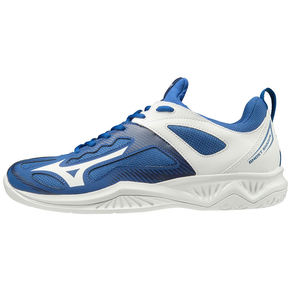 Mizuno Women's Handball Shoes Ghost Shadow Blue/White/Blue - MSAUYCE-19